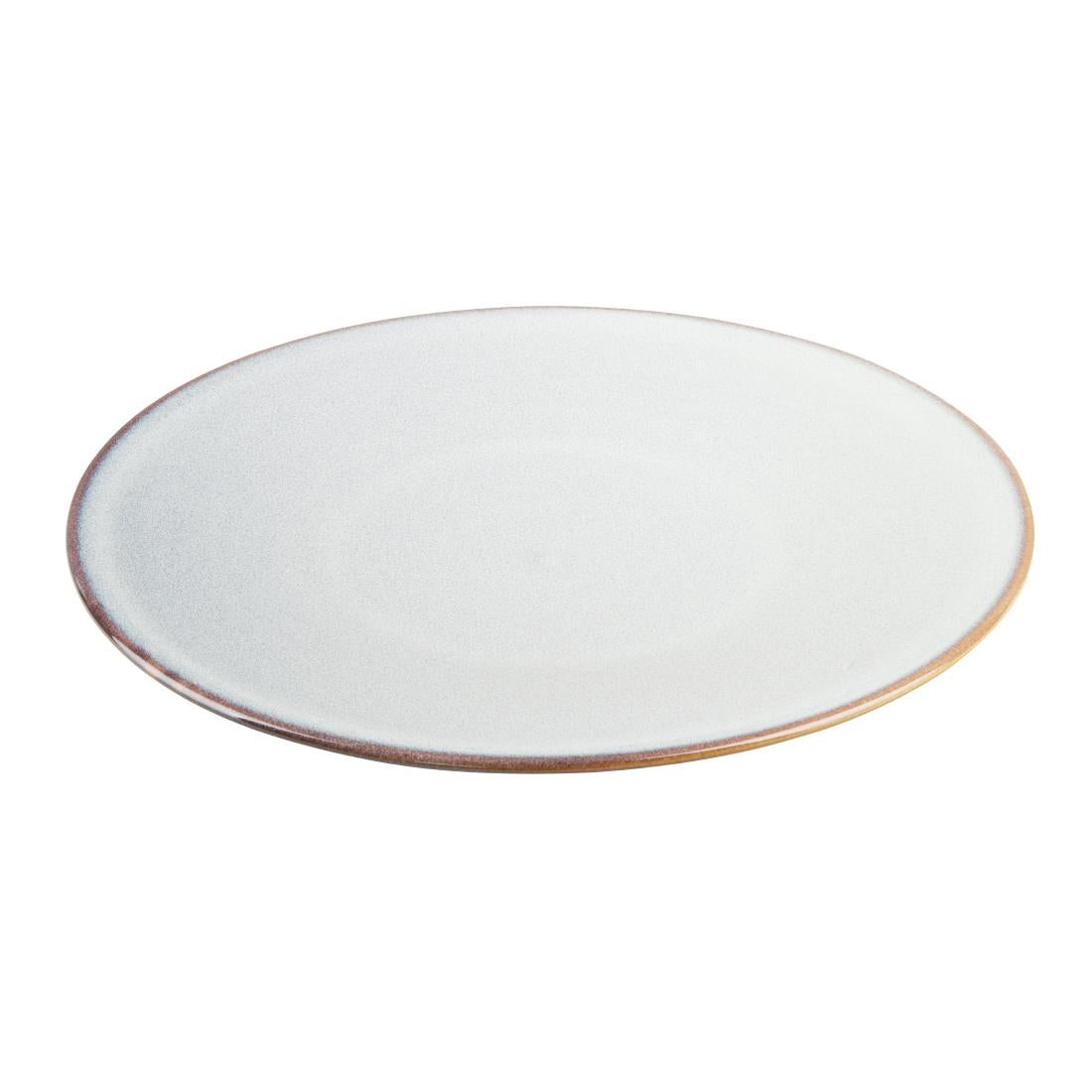 Olympia Drift Grey Plain Coupe Plate 280mm (Pack of 4) - FU187 Plates Olympia