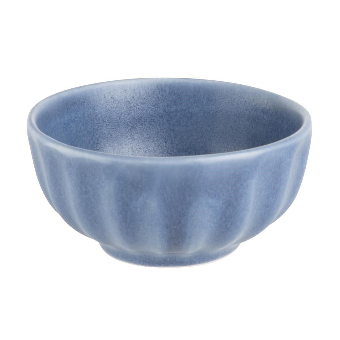 Olympia Corallite Deep Bowls Blue 105mm (Pack of 12) - FU204 Bowls Olympia