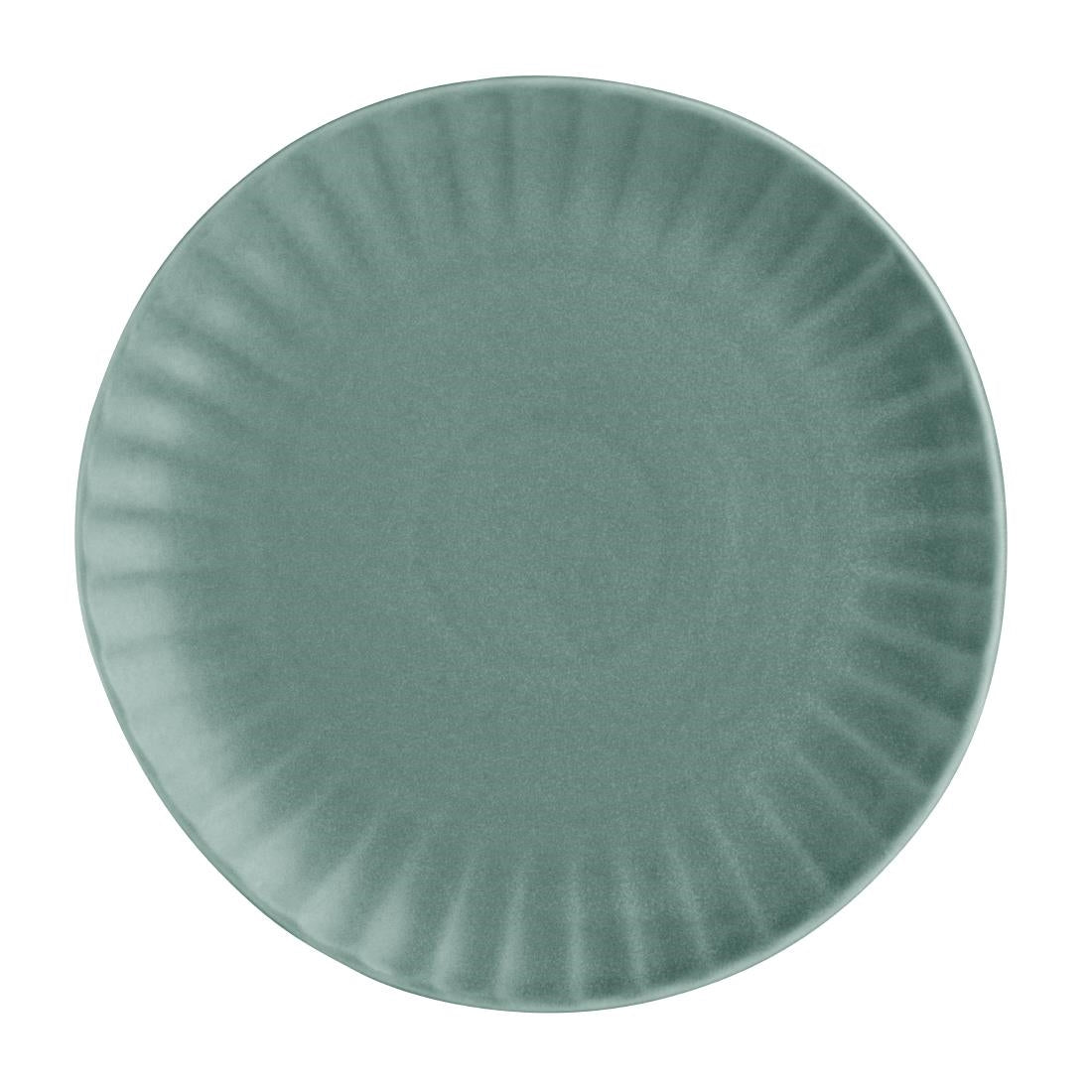 Olympia Corallite Plates Green 280mm (Pack of 6) - FU206 Plates Olympia