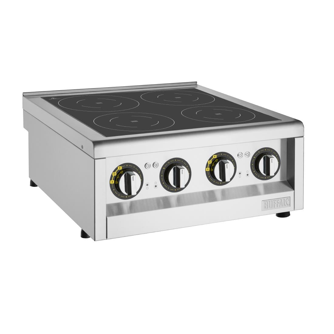Buffalo 600 Series 4 Zone Induction Hob 2 x 3kW - FU219 Buffalo
