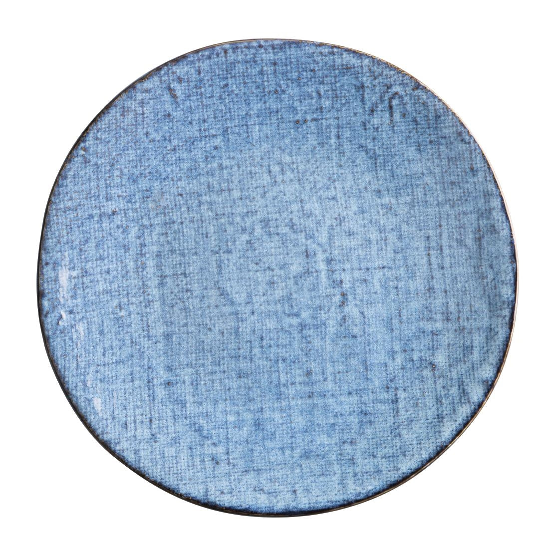 Olympia Denim Blue Coupe Plates 285mm (Pack of 4) - FU222 Plates Olympia