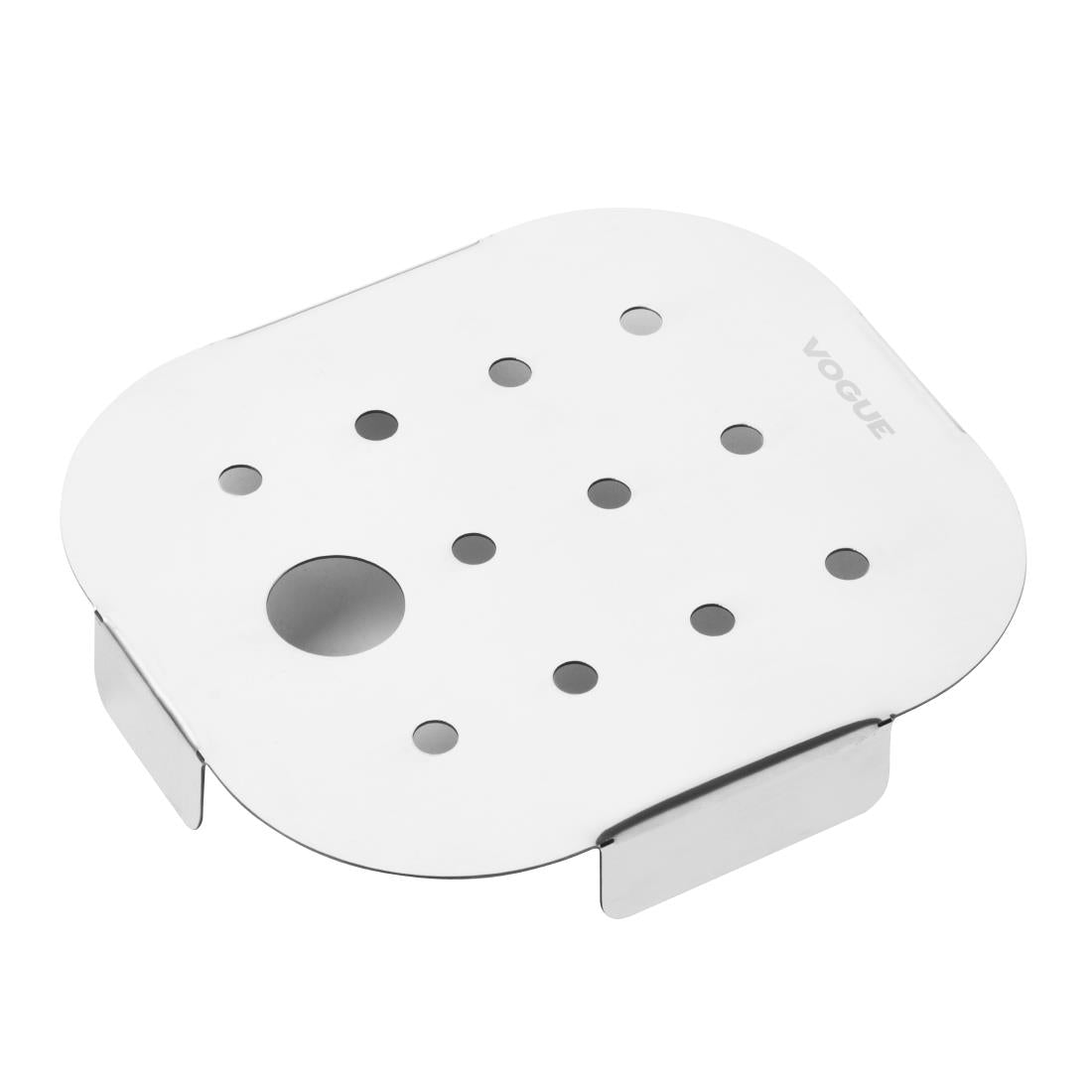 Vogue St/St GN Drainer Tray for GN 1/6 - FU270 Vogue