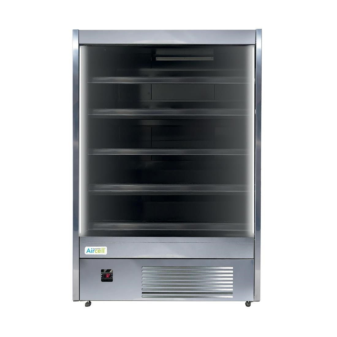 Adande Bora Multideck Display Fridge Stainless Steel - FU391 Refrigerated Merchandisers Adande