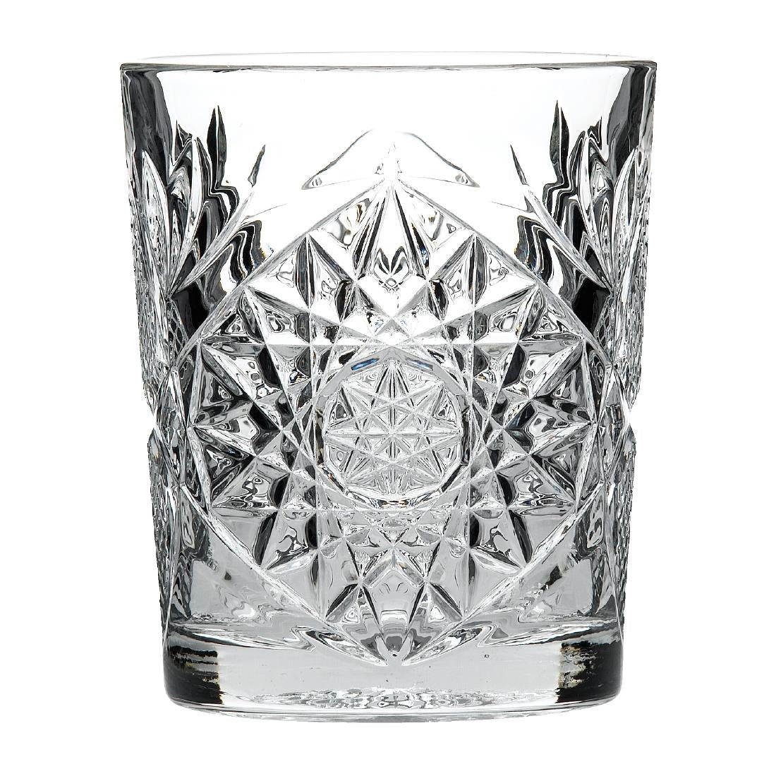 Onis Hobstar Double Old Fashioned Glasses 350ml (Pack of 6) - FU414 Cocktail Glasses Onis