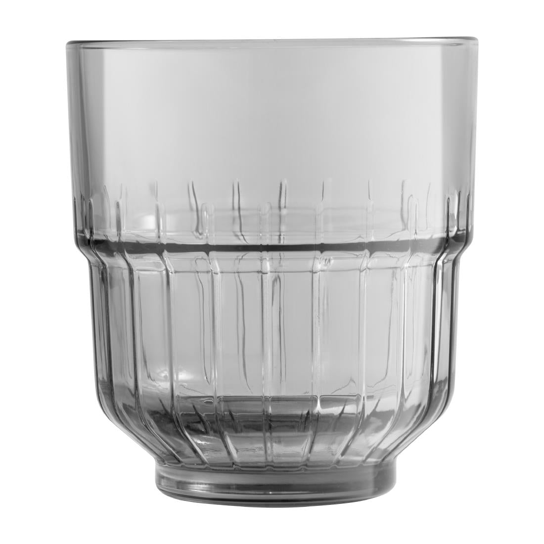Onis LinQ Old Fashioned Glasses Grey 260ml (Pack of 12) - FU416 Cocktail Glasses Onis