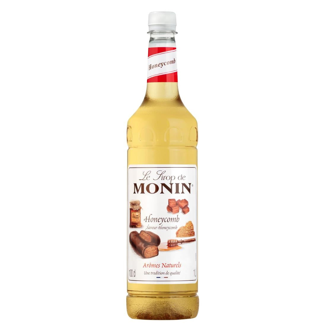 Monin Premium Honeycomb Syrup 1Ltr - FU450 Monin