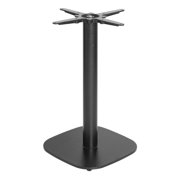 Bolero Black Cast Iron Table Base 720x420mm - FU546 Poseur Height Table Bases Bolero