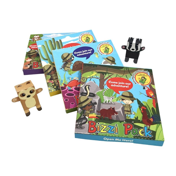 Crafti's Bizzi Large Fold Out Activity Pack (Pack of 400) - FU578 Crafti's