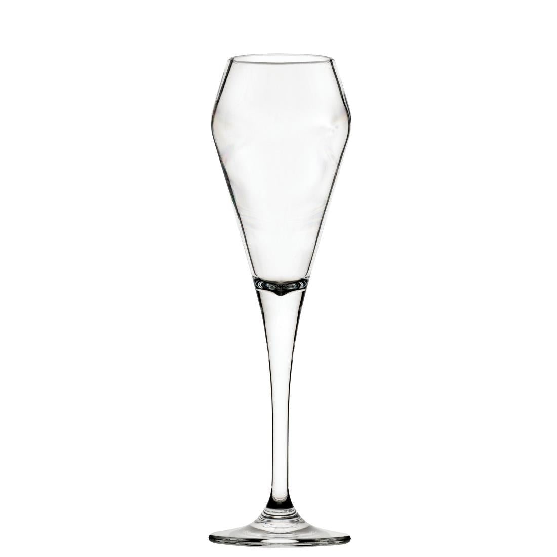 Utopia Lucent Peak Champagne Glasses 200ml (Pack of 6) - FU603 Champagne Glasses Utopia