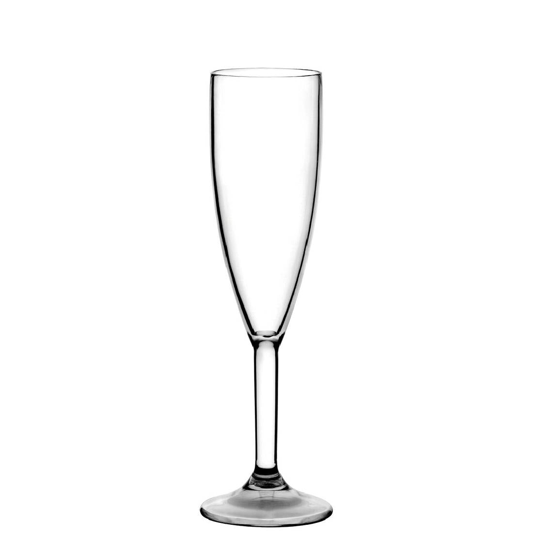 Utopia Diamond Flutes 200ml (Pack of 12) - FU630 Wine Glasses Utopia