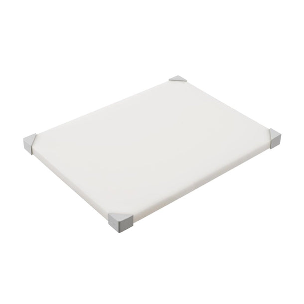 Araven Cut Board 404x304x24mm White - FU793 Araven