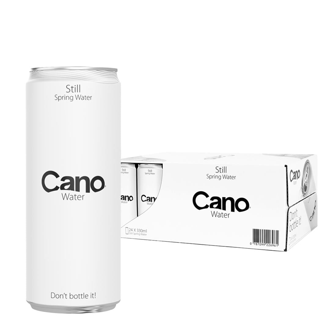 Cano Still Water Cans 330ml (Pack of 24) - FU936 Cano