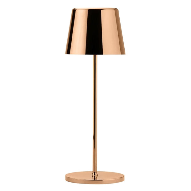 Utopia Bermuda LED Cordless Table Lamp 320mm Copper (Pack of 6) - FU966 Utopia
