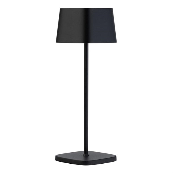 Utopia Montego LED Cordless Table Lamp 300mm Black (Pack of 6) - FU971 Utopia