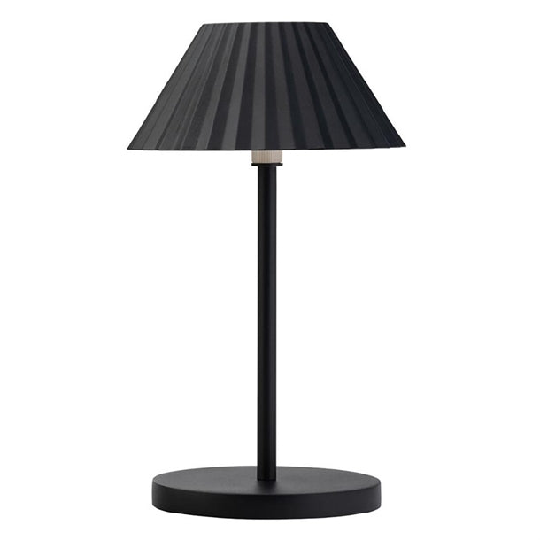 Utopia Aruba LED Cordless Table Lamp 230mm Black (Pack of 6) - FU992 Utopia
