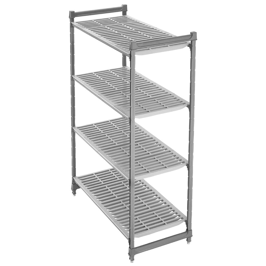 Cambro Camshelving Basics Plus 4 Tier Shelving Starter Unit 1630 x 1220 x 460mm - FW633 Cambro