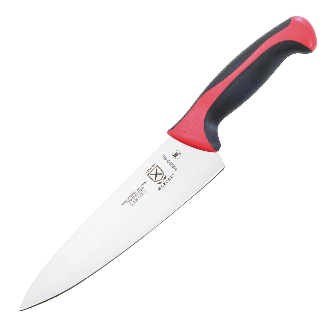 Mercer Culinary Millennia Chefs Knife Red 20.3cm - FW722 Mercer Culinary
