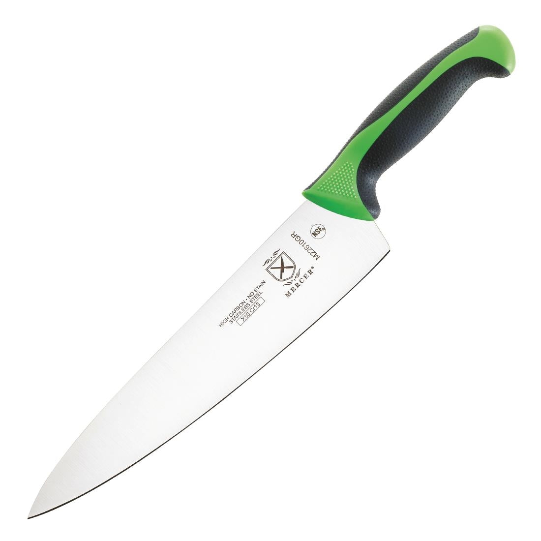 Mercer Culinary Millennia Chefs Knife Green 25.4cm - FW726 Mercer Culinary