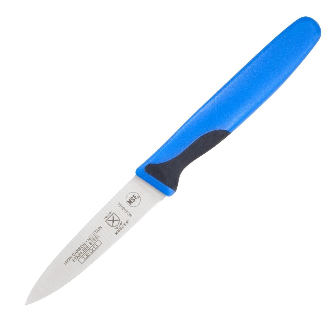 Mercer Culinary Millennia Slim Paring Knife Blue 7.6cm - FW738 Mercer Culinary