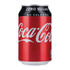 Coke Zero Cans - 330ml (Case 24) - FW838  Coca Cola