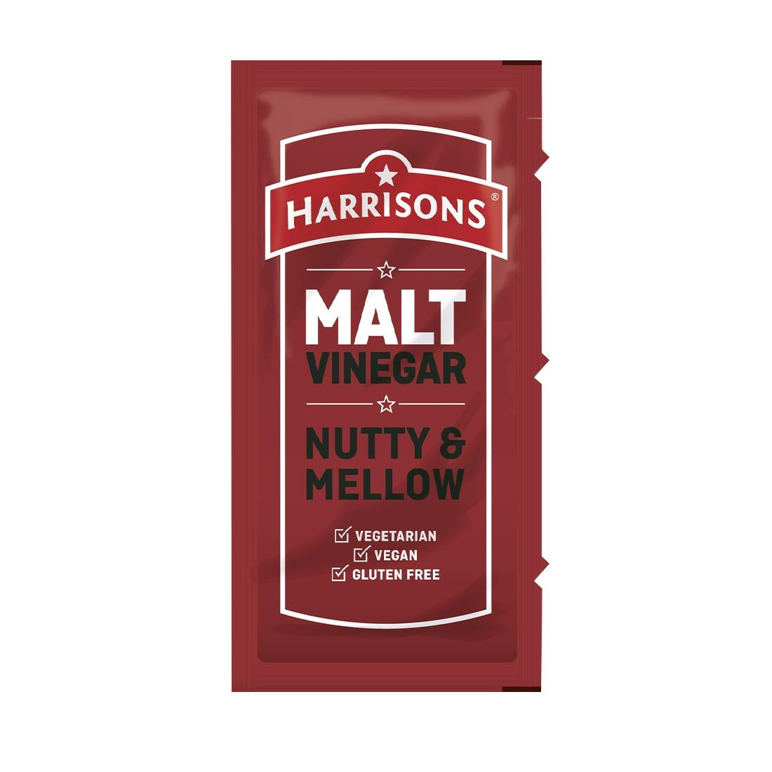 Harrisons Malt Vinegar Sachets 7.5ml (Pack of 200) - FW994 Harrisons