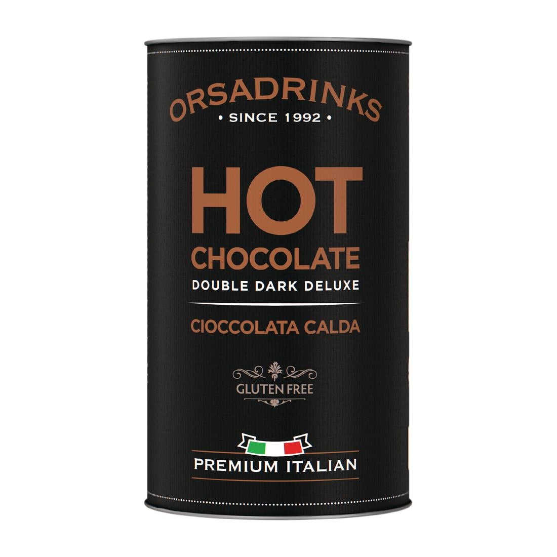 ODK Double Dark Deluxe Hot Chocolate Powder 1kg - FX030 ODK