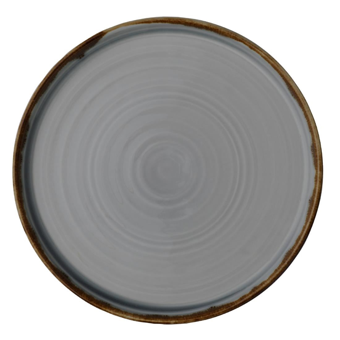 Dudson Harvest Walled Plates Grey 210mm (Pack of 6) - FX150 Plates Dudson