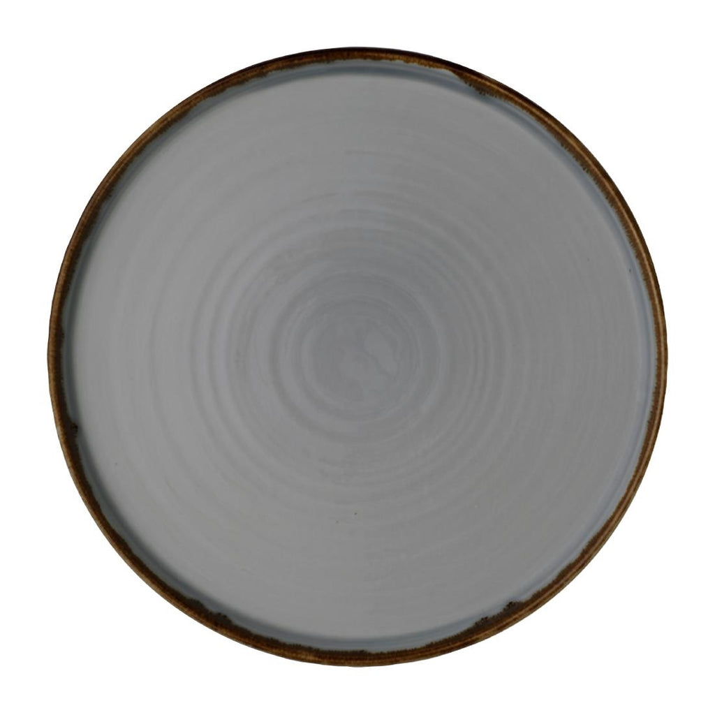 Dudson Harvest Walled Plates Grey 260mm (Pack of 6) - FX151 Plates Dudson
