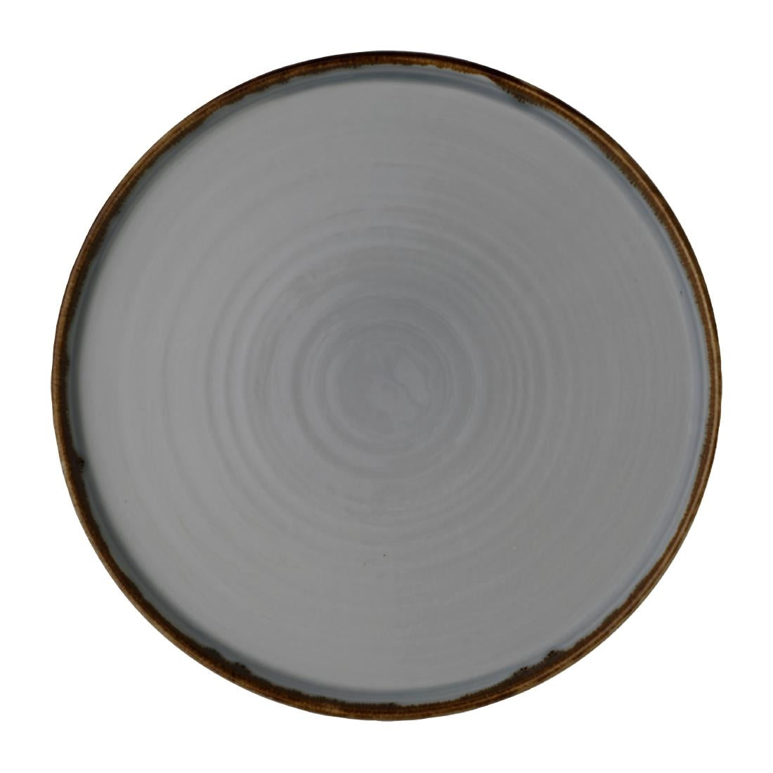 Dudson Harvest Walled Plates Grey 260mm (Pack of 6) - FX151 Plates Dudson