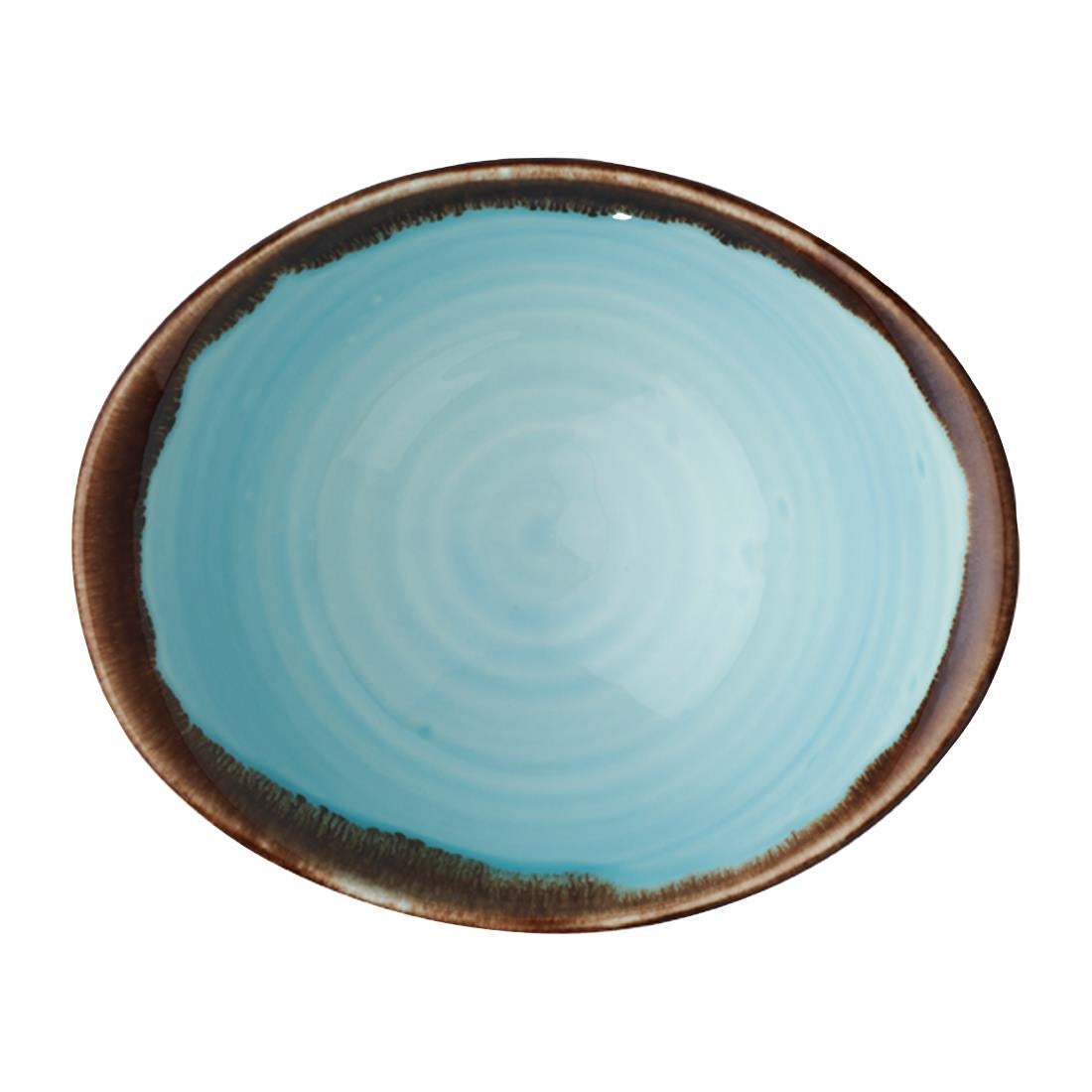 Dudson Harvest Deep Bowls Turquoise 174mm (Pack of 6) - FX156 Bowls Dudson