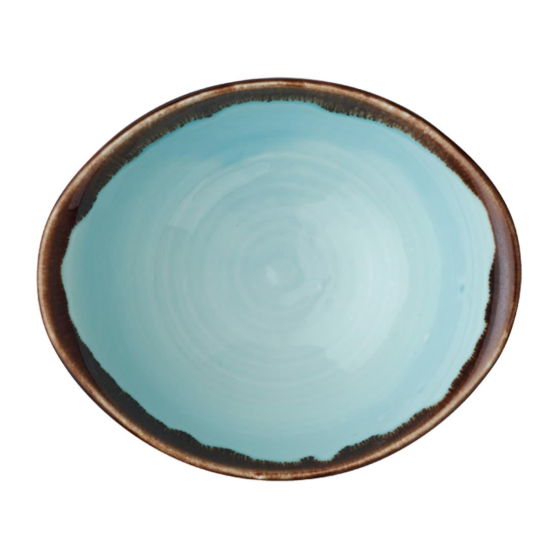 Dudson Harvest Deep Bowls Turquoise 199mm (Pack of 6) - FX157 Bowls Dudson