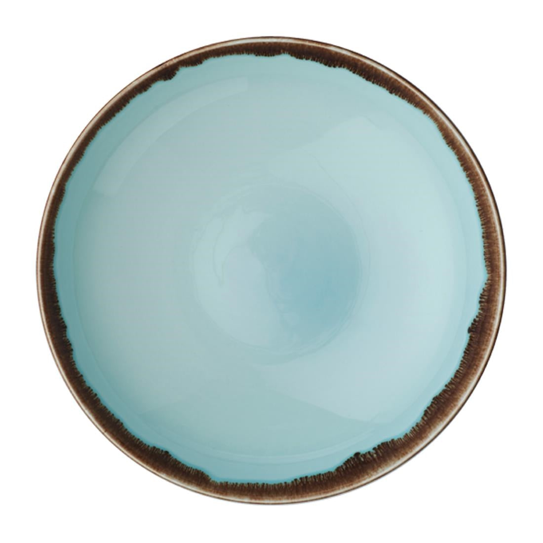 Dudson Harvest Coupe Bowls Turquoise 248mm (Pack of 12) - FX166 Bowls Dudson