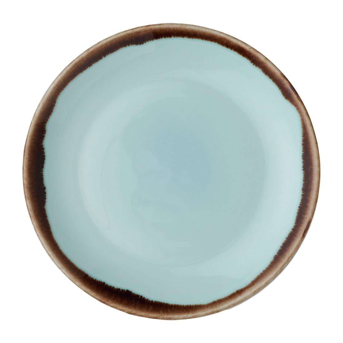 Dudson Harvest Coupe Plates Turquoise 165mm (Pack of 12) - FX167 Plates Dudson