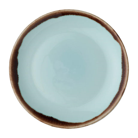 Dudson Harvest Coupe Plates Turquoise 165mm (Pack of 12) - FX167 Plates Dudson