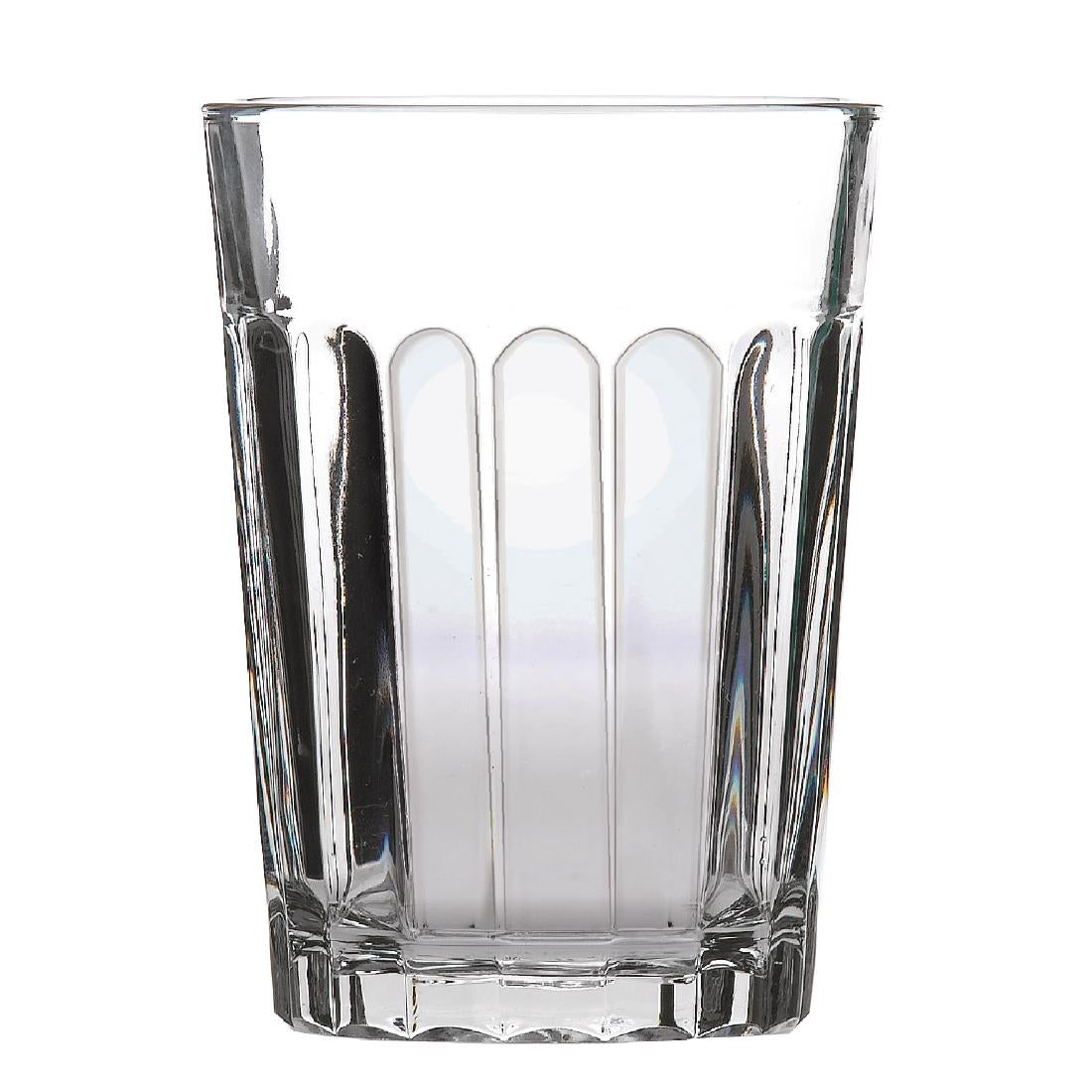 Libbey Duratuff Panelled Tumblers 210ml (Pack of 12) - GD720 Utopia Hi Balls and Tumblers Libbey