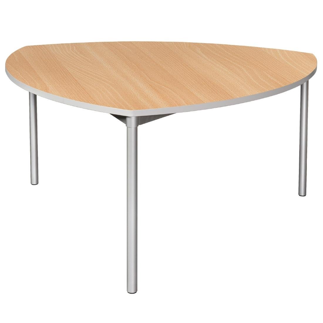 Gopak Enviro Indoor Beech Effect Shield Dining Table 1500mm - GE963 Faux Wooden Tables Gopak
