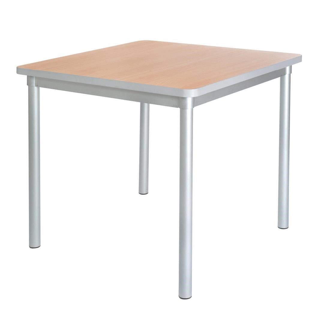 Gopak Enviro Indoor Beech Effect Square Dining Table 750mm - GE964 Faux Wooden Tables Gopak
