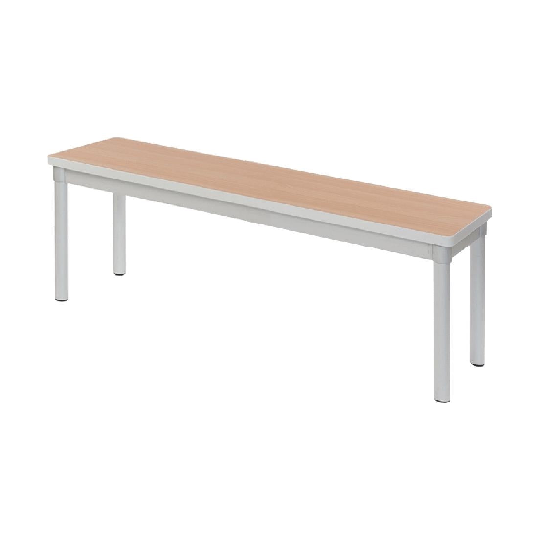 Gopak Enviro Indoor Beech Effect Dining Bench 4ft - GE968 Benches Gopak