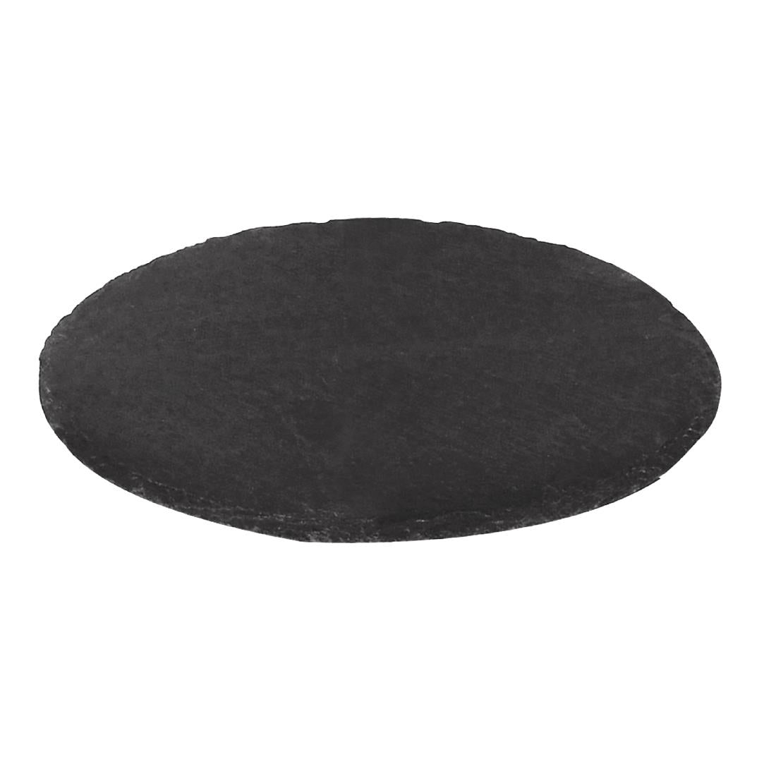 Olympia Slate Round Pizza Board 330mm - GF316 Olympia