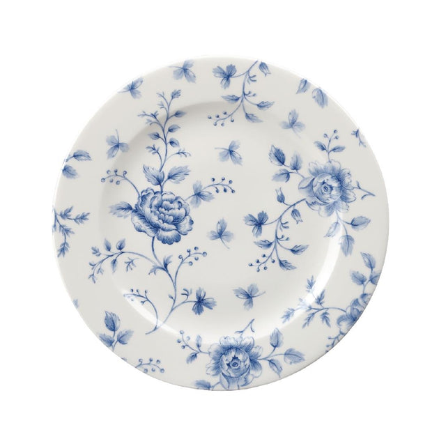 Churchill Vintage Prints Tea Plates Prague Rose Print 210mm (Pack of 6) - GF611 Plates Churchill