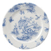 Churchill Vintage Prints Tea Plates Prague Toile Print 170mm (Pack of 6) - GF616 Plates Churchill
