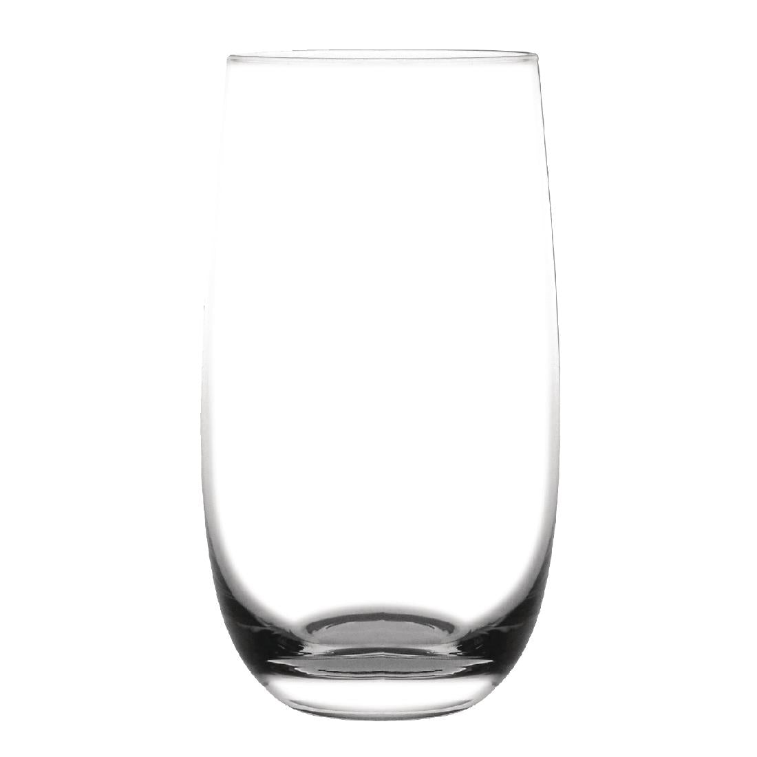 Olympia Rounded Crystal Hi Ball Glasses 390ml (Pack of 6) - GF719 Arcoroc Hi Balls and Tumblers Olympia