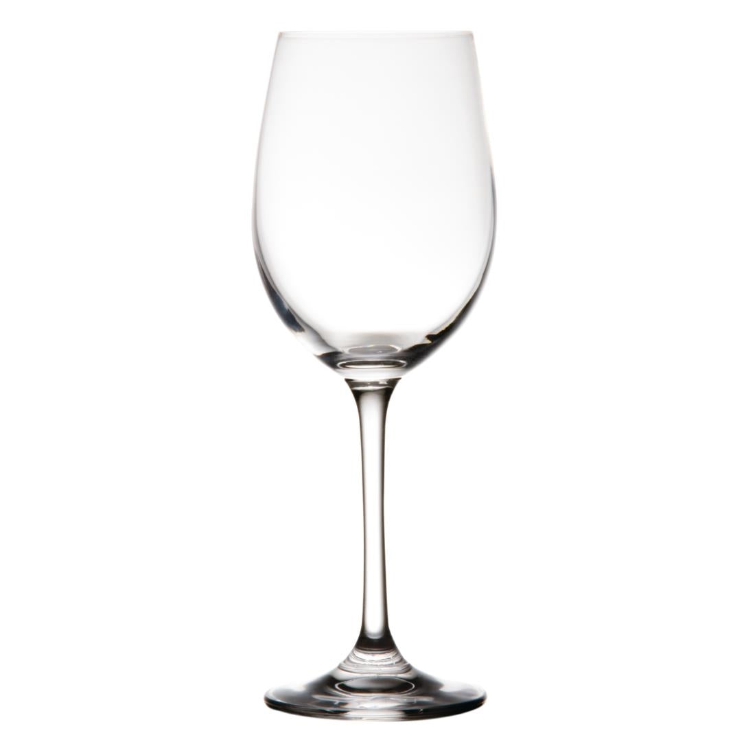 Olympia Modale Crystal Wine Glasses 395ml (Pack of 6) - GF727 Wine Glasses Olympia