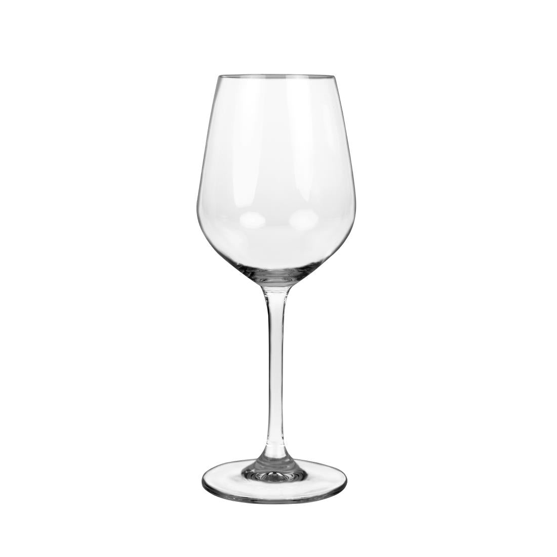 Olympia Chime Crystal Wine Glasses 365ml (Pack of 6) - GF733 Wine Glasses Olympia