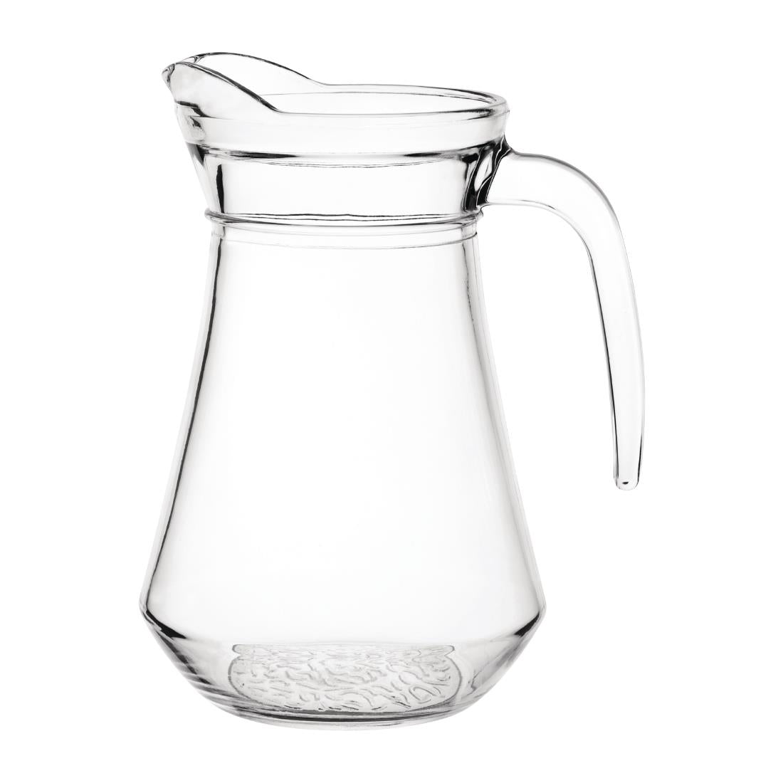 Olympia Glass Jugs 1Ltr (Pack of 6) - GF923 Jugs, Pitchers, Decanters & Carafes Olympia
