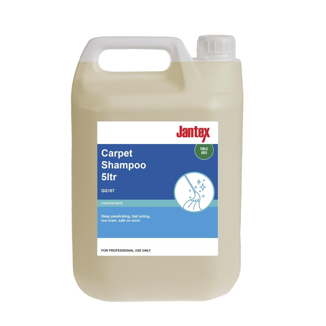 Jantex Carpet Shampoo Concentrate 5Ltr - GG187 Jantex
