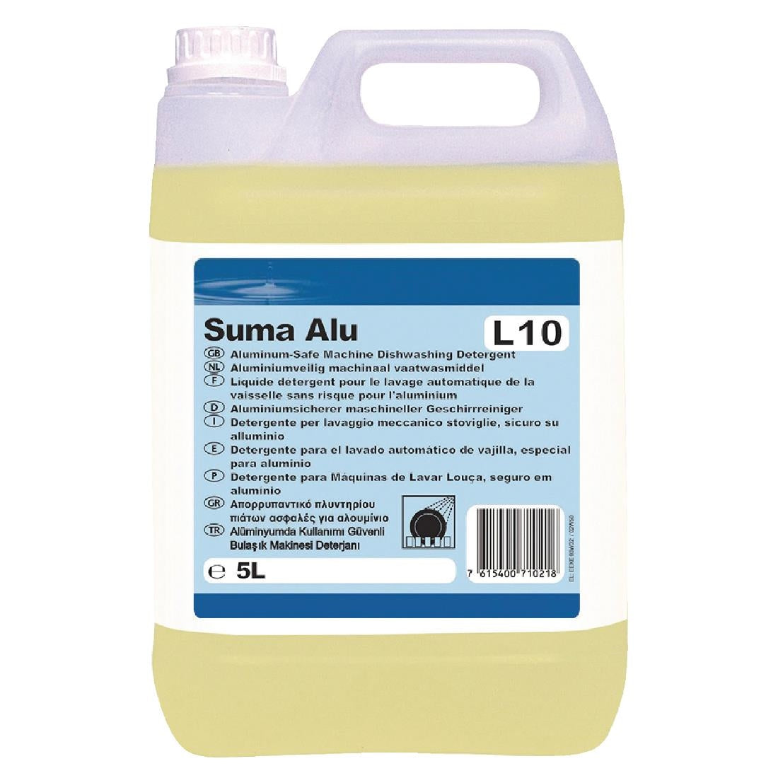 Suma Alu L10 Dishwasher Detergent Concentrate 5Ltr - CX802 Diversey