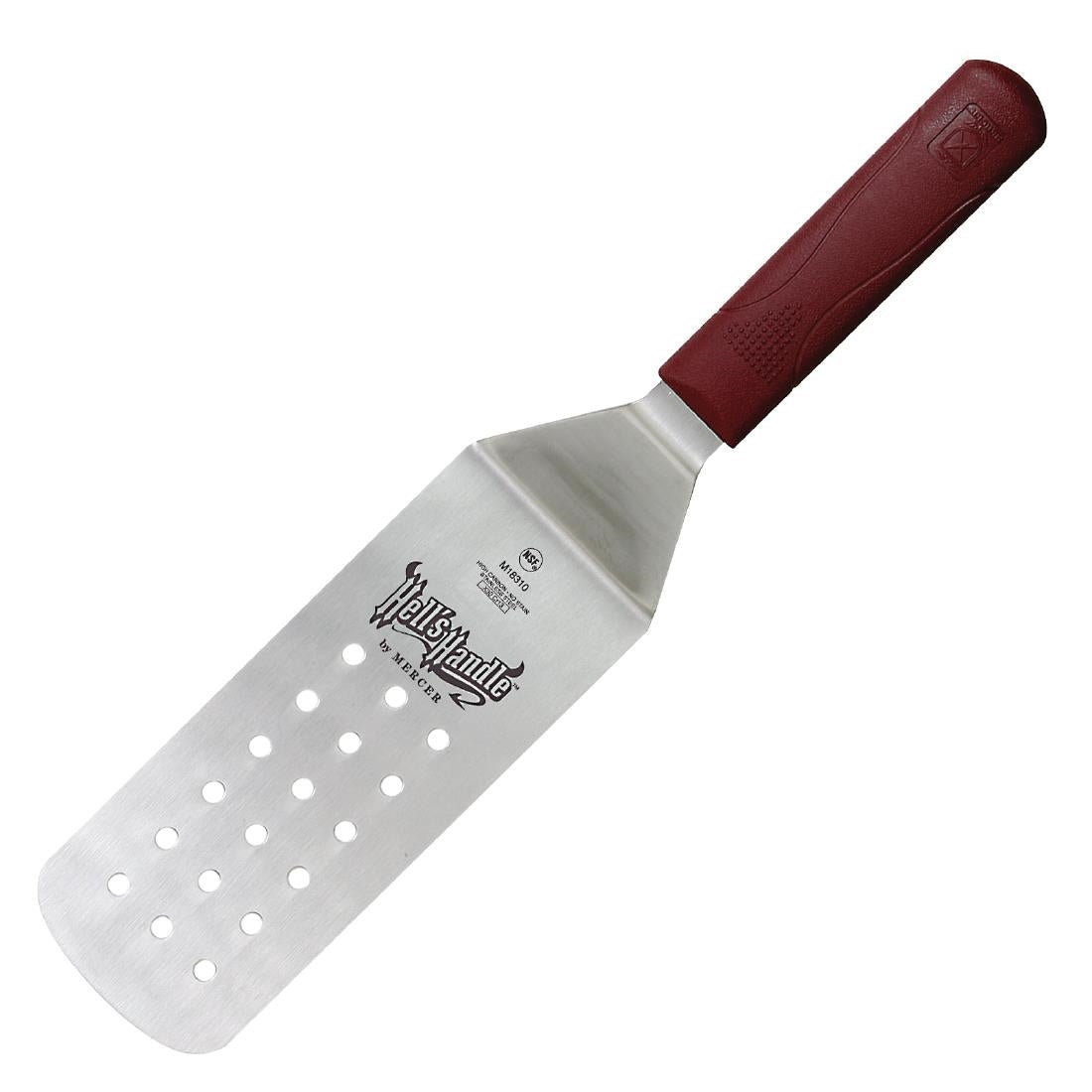 Mercer Culinary Hells Handle Heat Resistant Perforated Spatula - GG732 Mercer Culinary