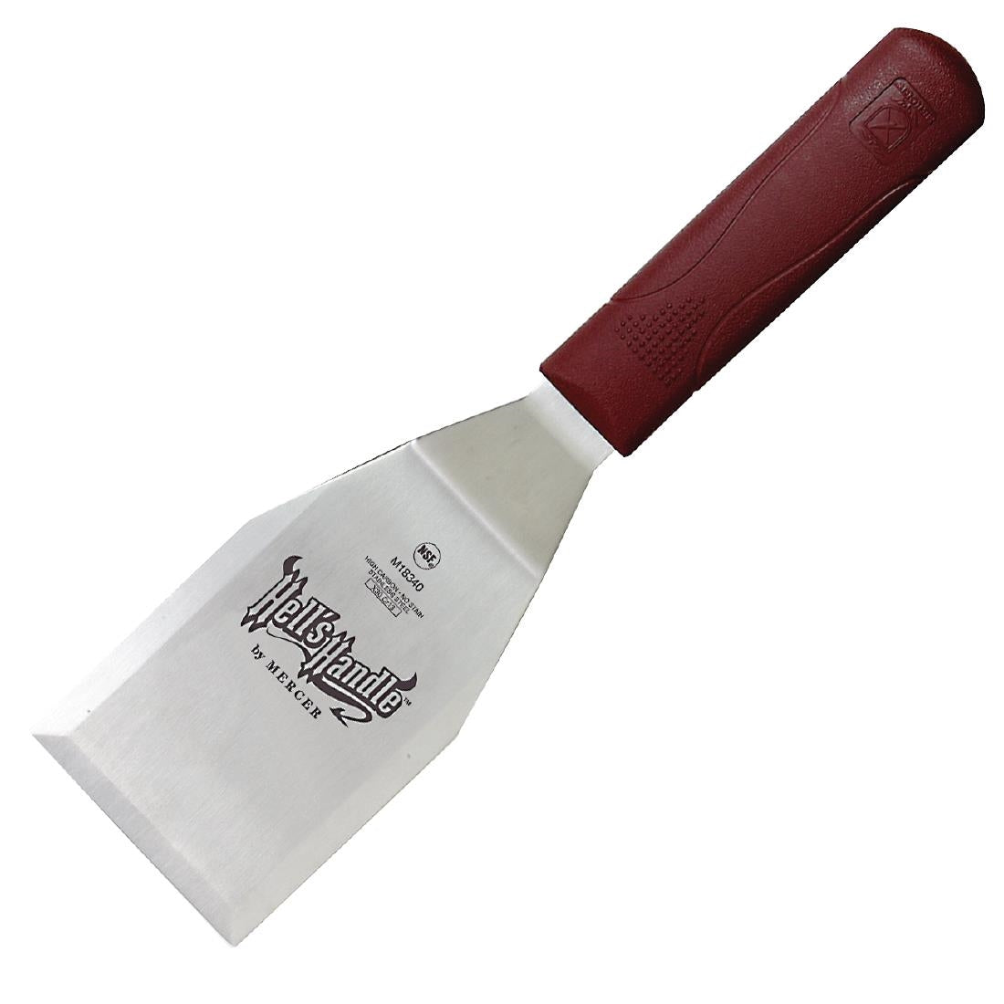 Mercer Culinary Hells Handle Heat Resistant Heavy Duty Spatula - GG734 Mercer Culinary