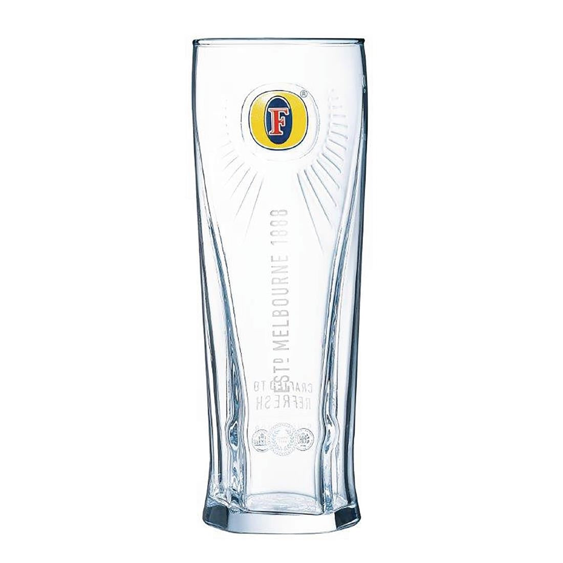 Arcoroc Fosters Beer Glasses 570ml CE Marked (Pack of 24) - GG890 Beer Glasses Arcoroc
